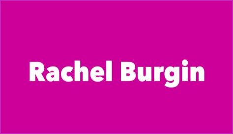 Rachel Burgin